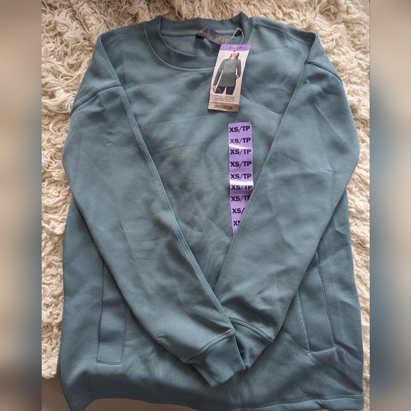 XS:Mondetta Crew Neck Sweatshirt - Picture 2 of 5